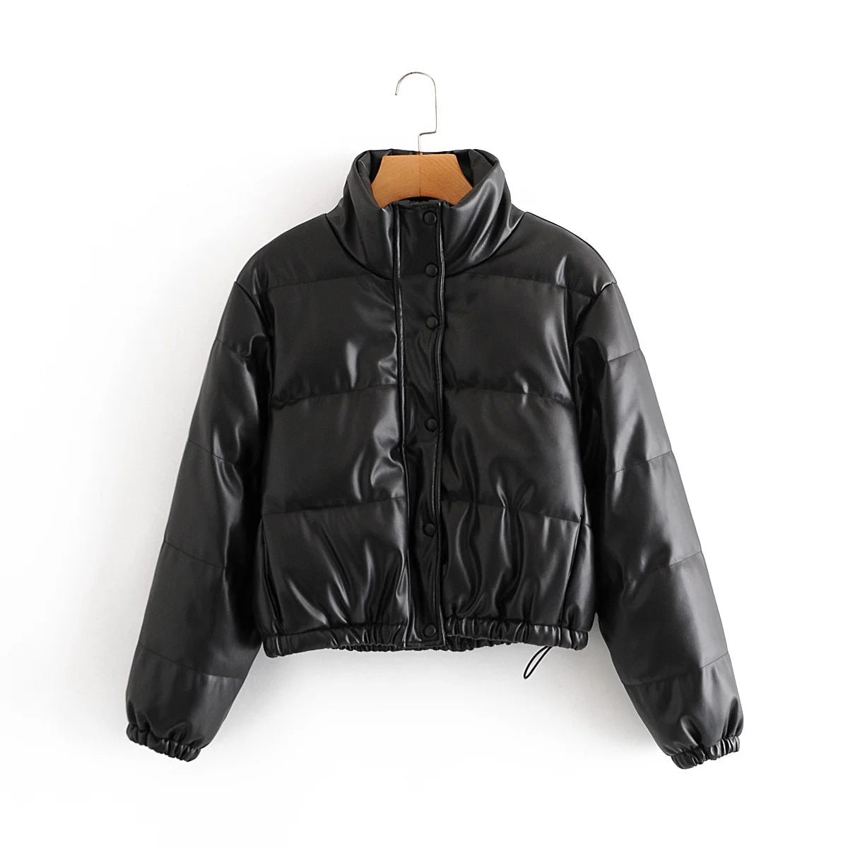 Faux leather cotton jacket | Luxury Home Accessories | Heulog Glow