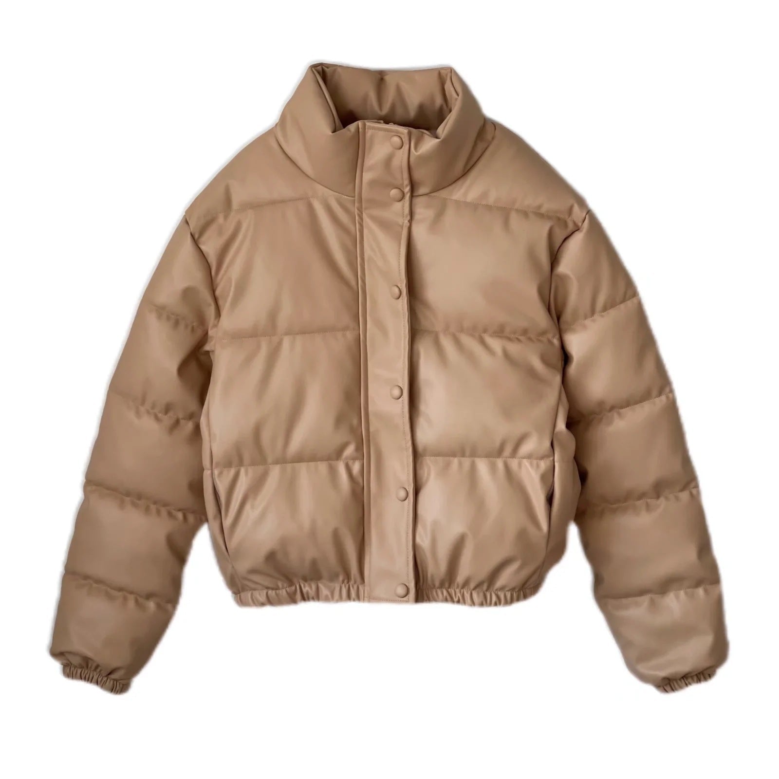 Faux leather cotton jacket | Luxury Home Accessories | Heulog Glow