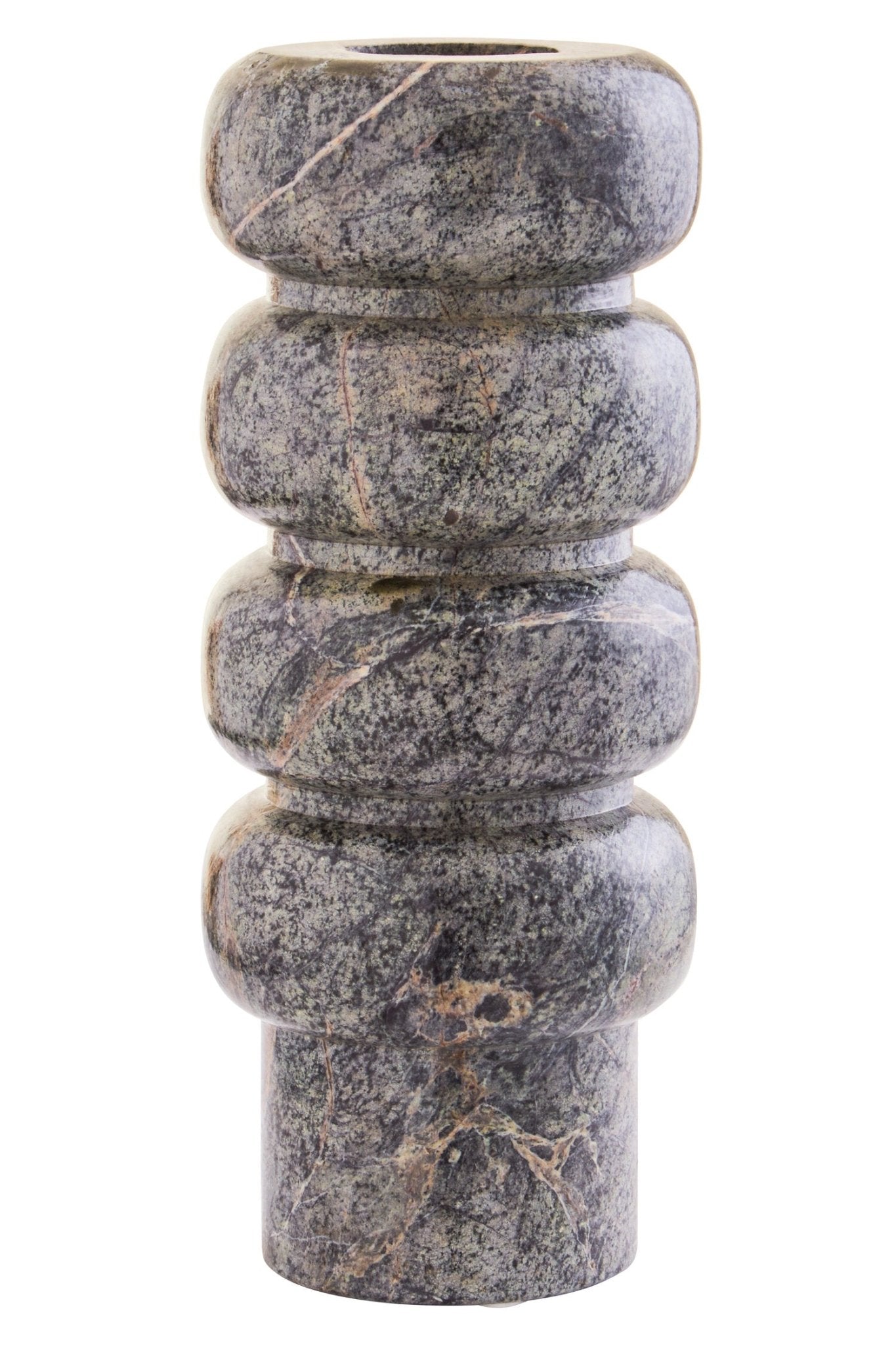 Fazio Forest Green Marble Vase | Luxury Home Accessories | Heulog Glow