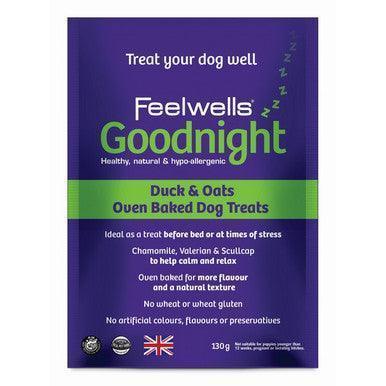 Feelwells Benefits Goodnight Duck& Oats Treats 130g | Luxury Home Accessories | Heulog Glow