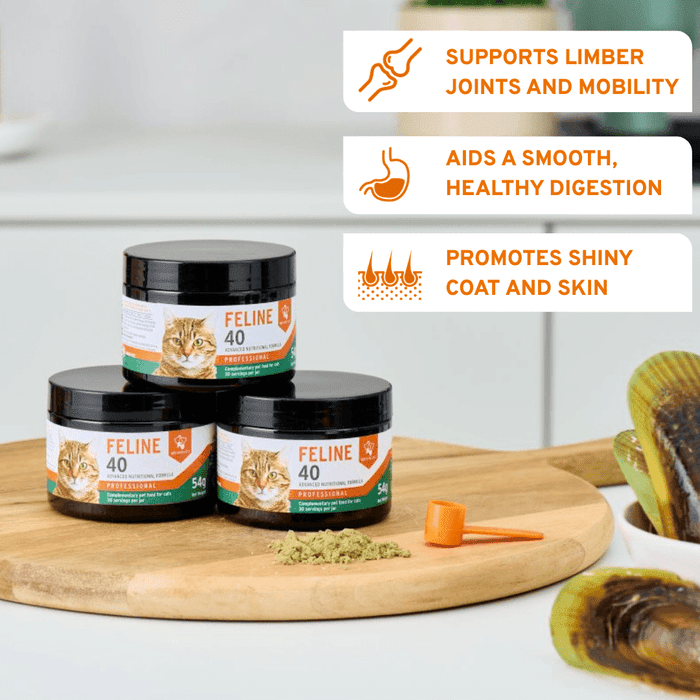 Feline 40 All-in-one natural supplement | Luxury Home Accessories | Heulog Glow