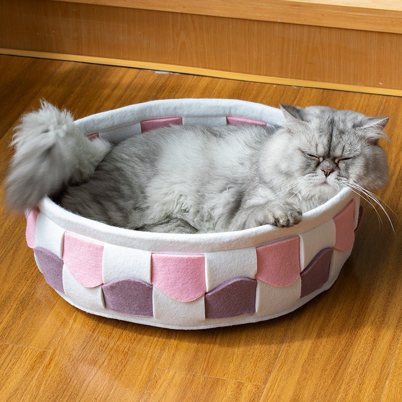 Felt Cat Litter All Seasons Universal Non-Stick Hair | Luxury Home Accessories | Heulog Glow