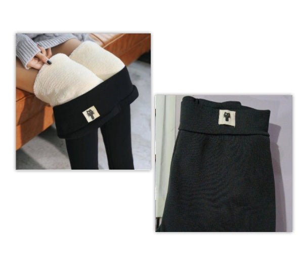 Female Winter Thick Velvet Leggings | Luxury Home Accessories | Heulog Glow