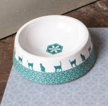 Festive Collection Ceramic Feeding Bowl Cat | Luxury Home Accessories | Heulog Glow