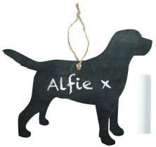 Festive Collection Hanging Tree Decoration Dog | Luxury Home Accessories | Heulog Glow