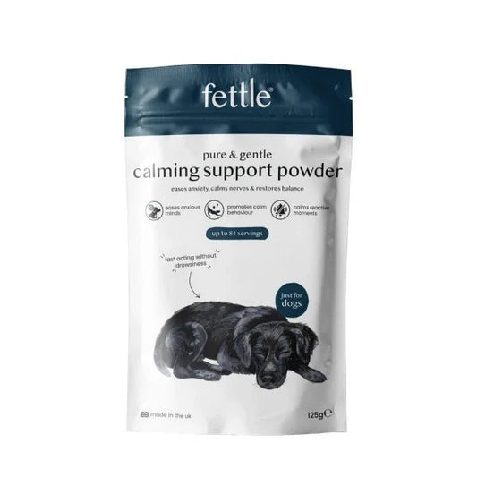 Fettle Pure and Gentle Calming Support Powder 125g | Luxury Home Accessories | Heulog Glow