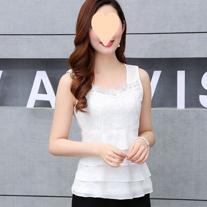 Figure-flattering Lace Camisole That Covers The Tummy And Slims The Waist | Luxury Home Accessories | Heulog Glow
