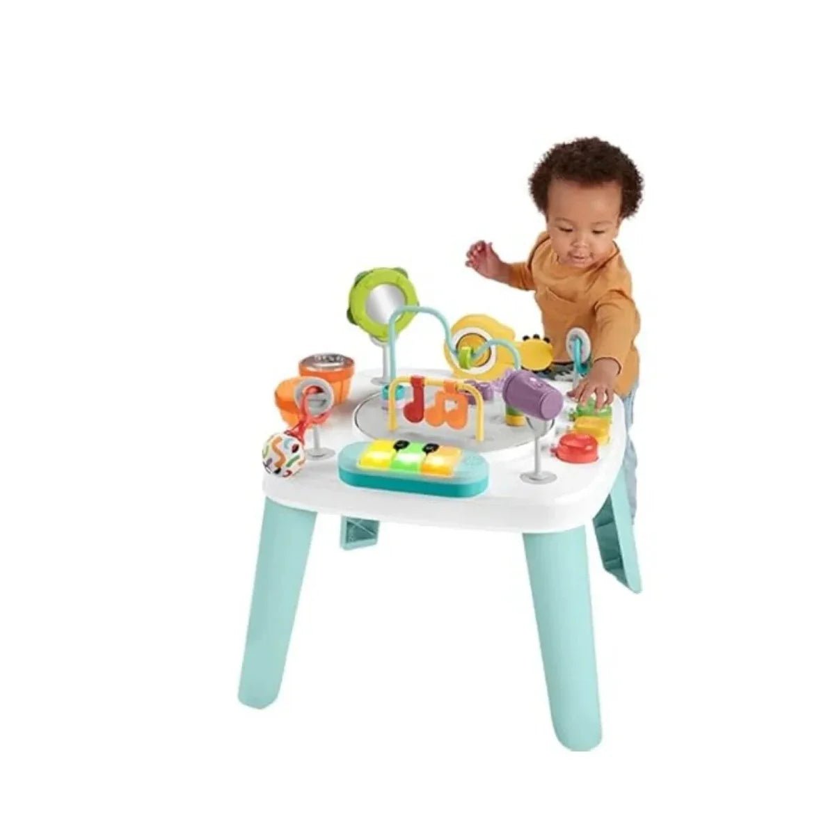 Fisher-Price 3-in-1 Hit Wonder Baby Activity Centre & Toddler Play Table | Luxury Home Accessories | Heulog Glow