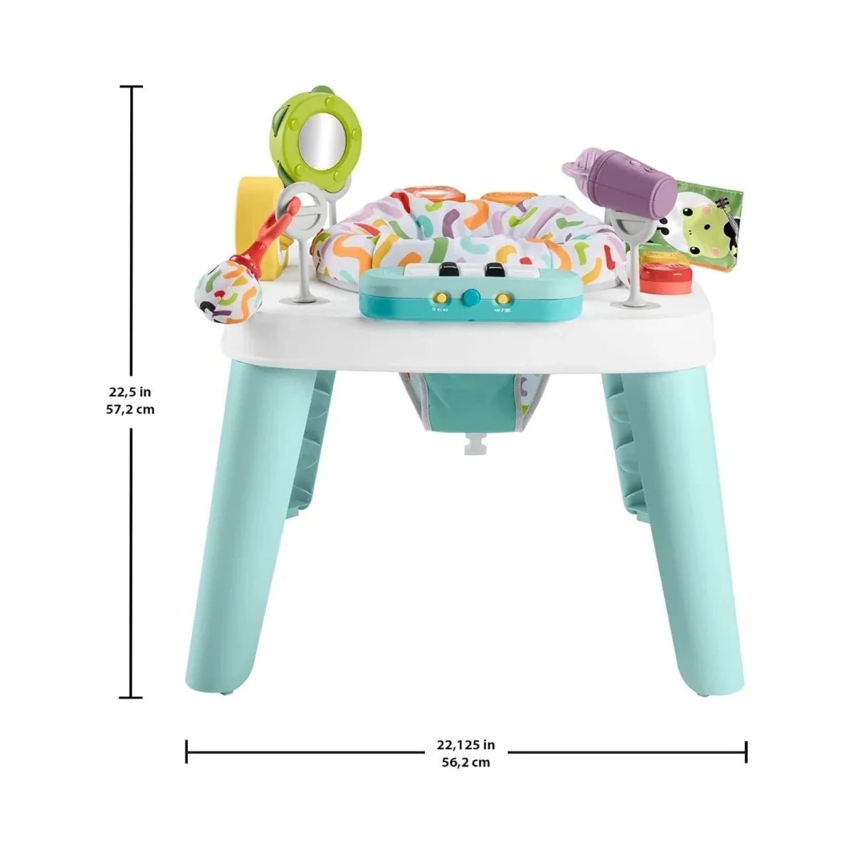 Fisher-Price 3-in-1 Hit Wonder Baby Activity Centre & Toddler Play Table | Luxury Home Accessories | Heulog Glow
