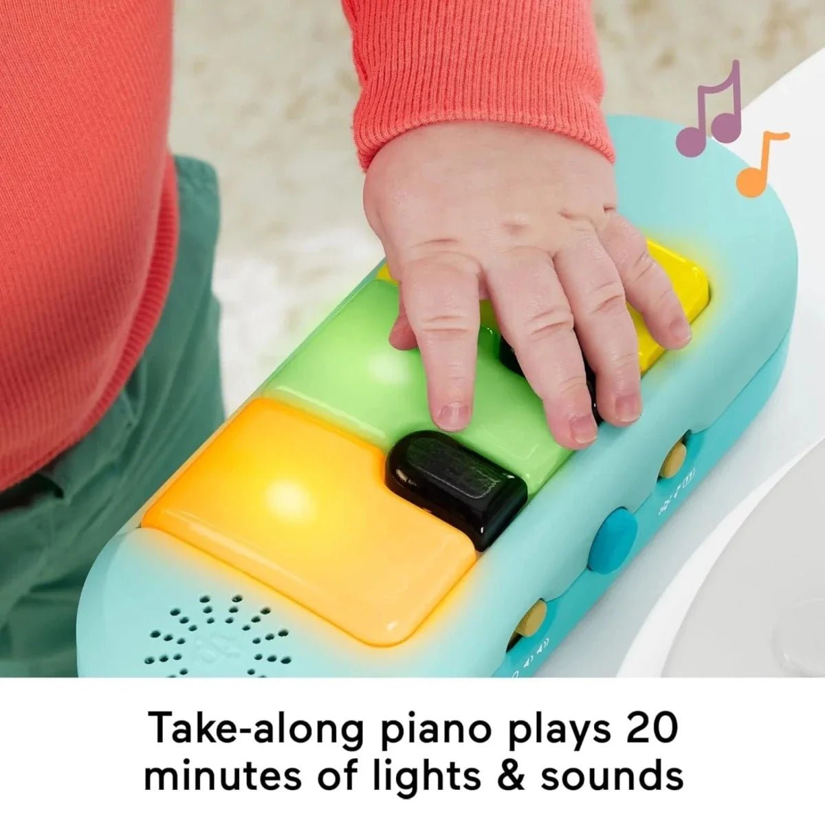 Fisher-Price 3-in-1 Hit Wonder Baby Activity Centre & Toddler Play Table | Luxury Home Accessories | Heulog Glow