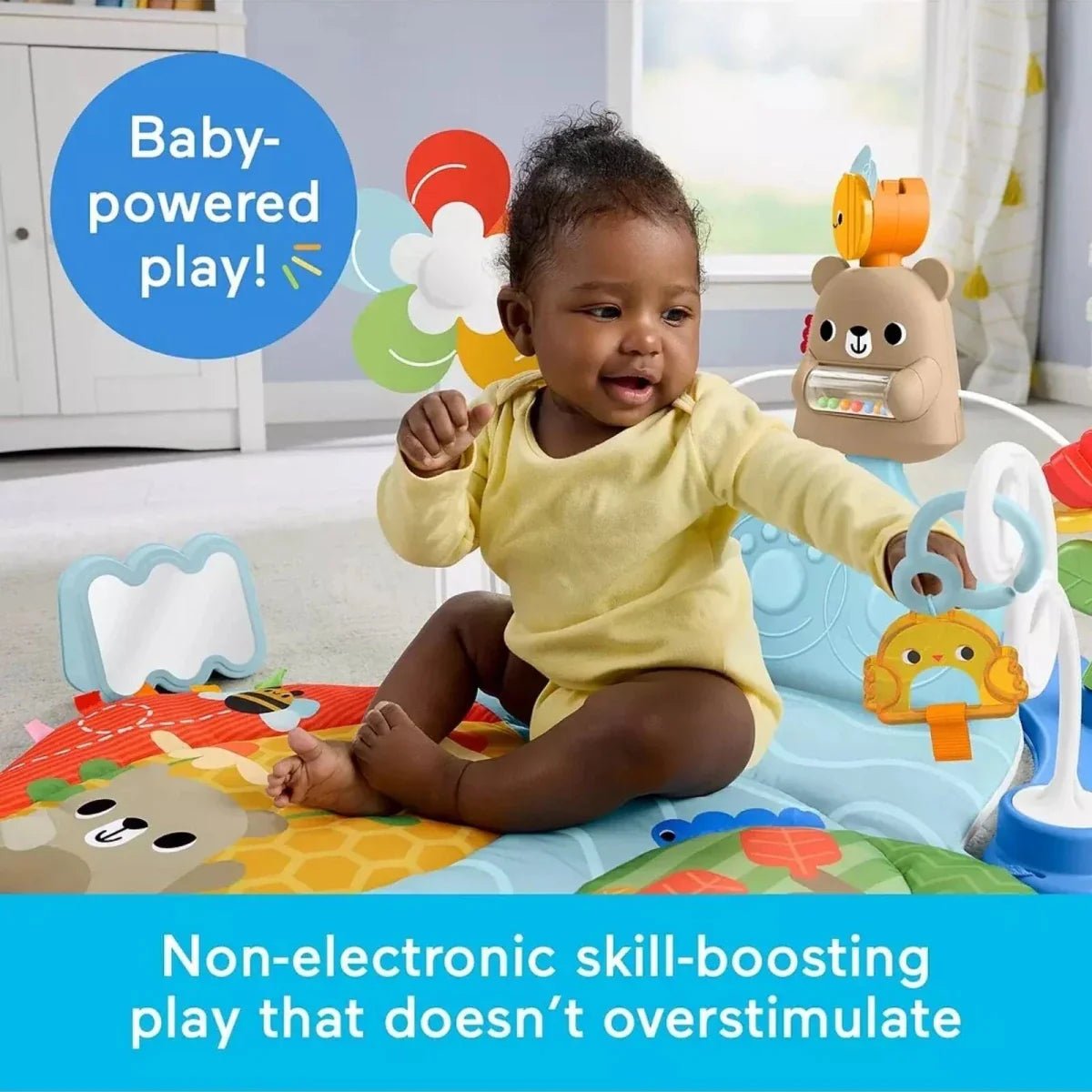 Fisher-Price 3-in-1 Kick & Sway Activity Gym | Luxury Home Accessories | Heulog Glow