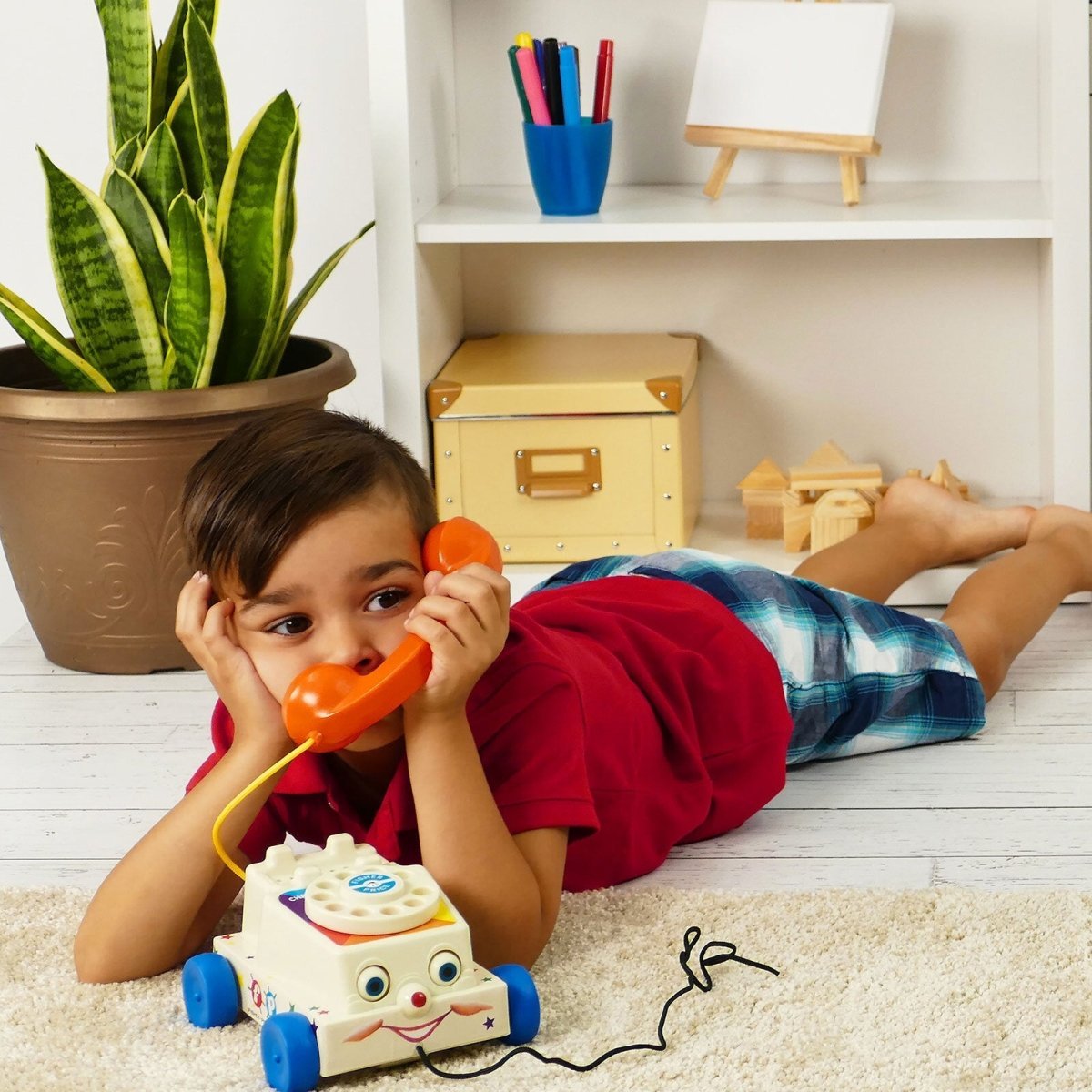 Fisher Price Classic Chatter Phone | Luxury Home Accessories | Heulog Glow
