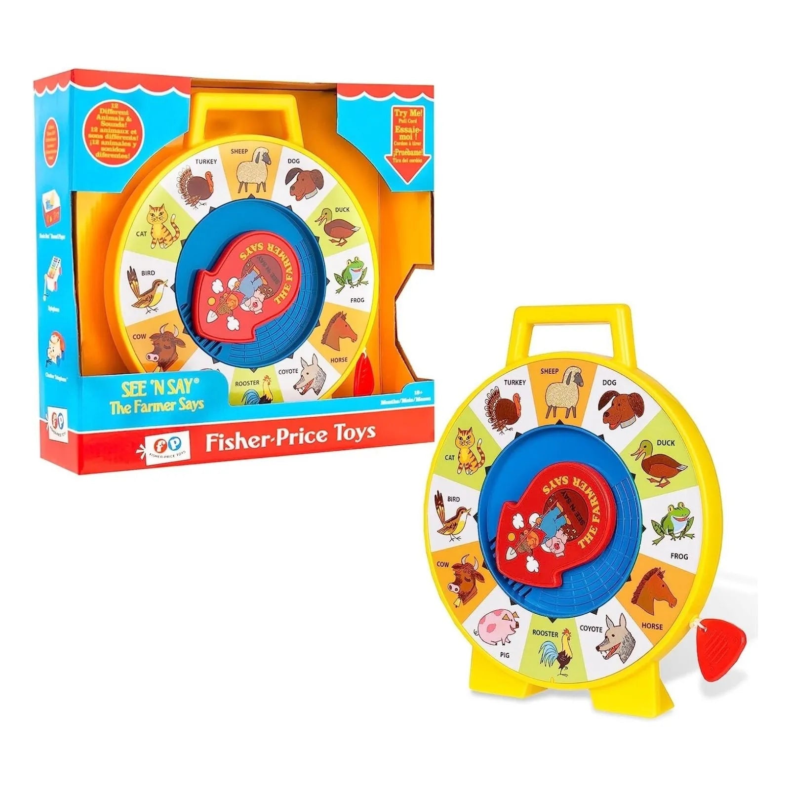 Fisher Price Classic See 'n Say Farmer Says | Luxury Home Accessories | Heulog Glow