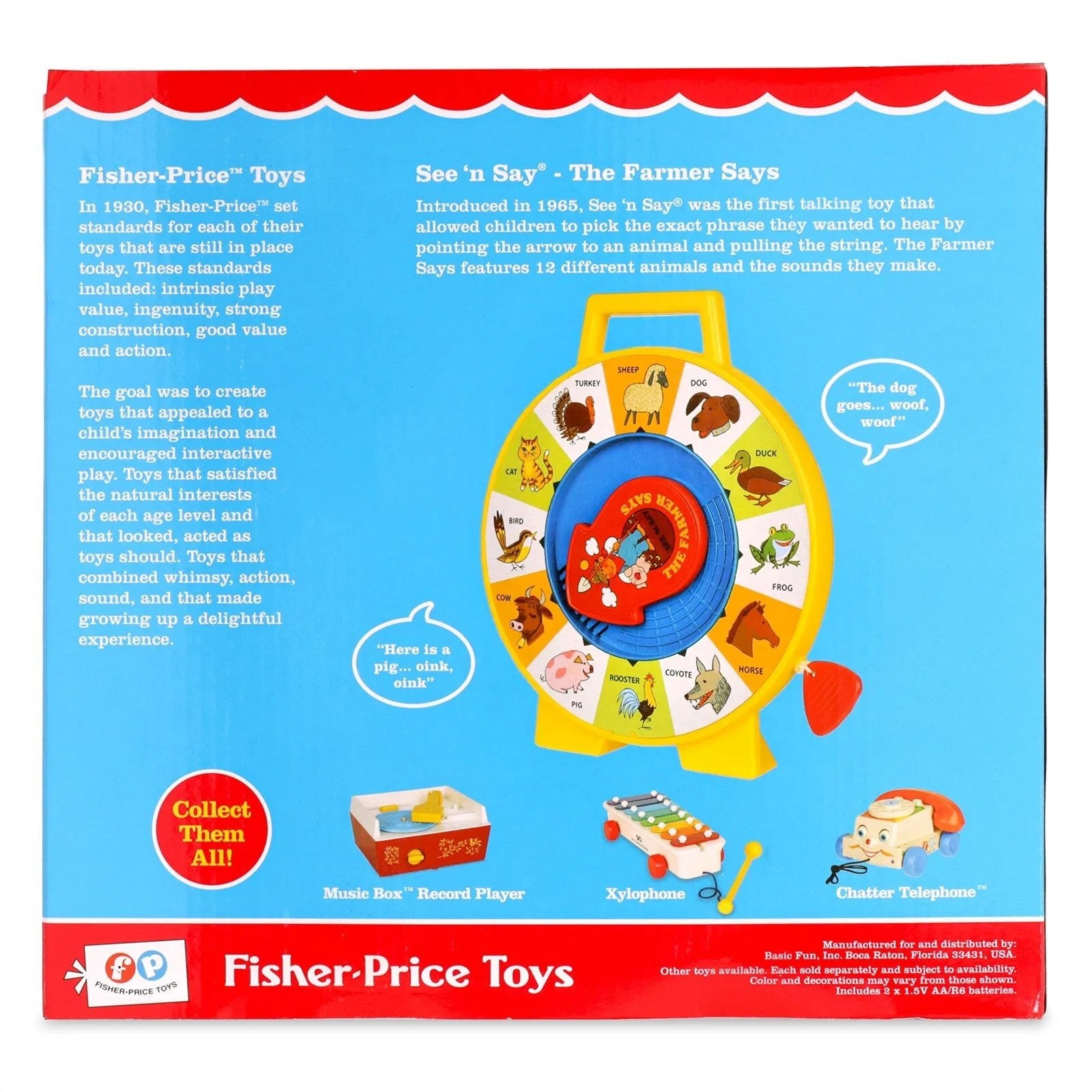 Fisher Price Classic See 'n Say Farmer Says | Luxury Home Accessories | Heulog Glow