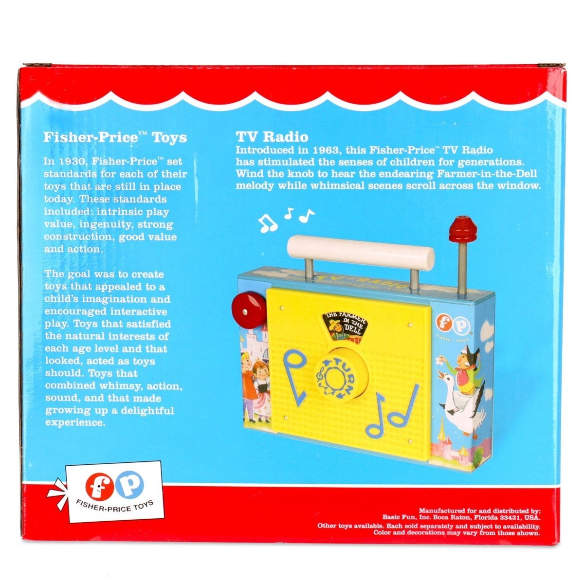 Fisher Price Classic TV/Radio | Luxury Home Accessories | Heulog Glow