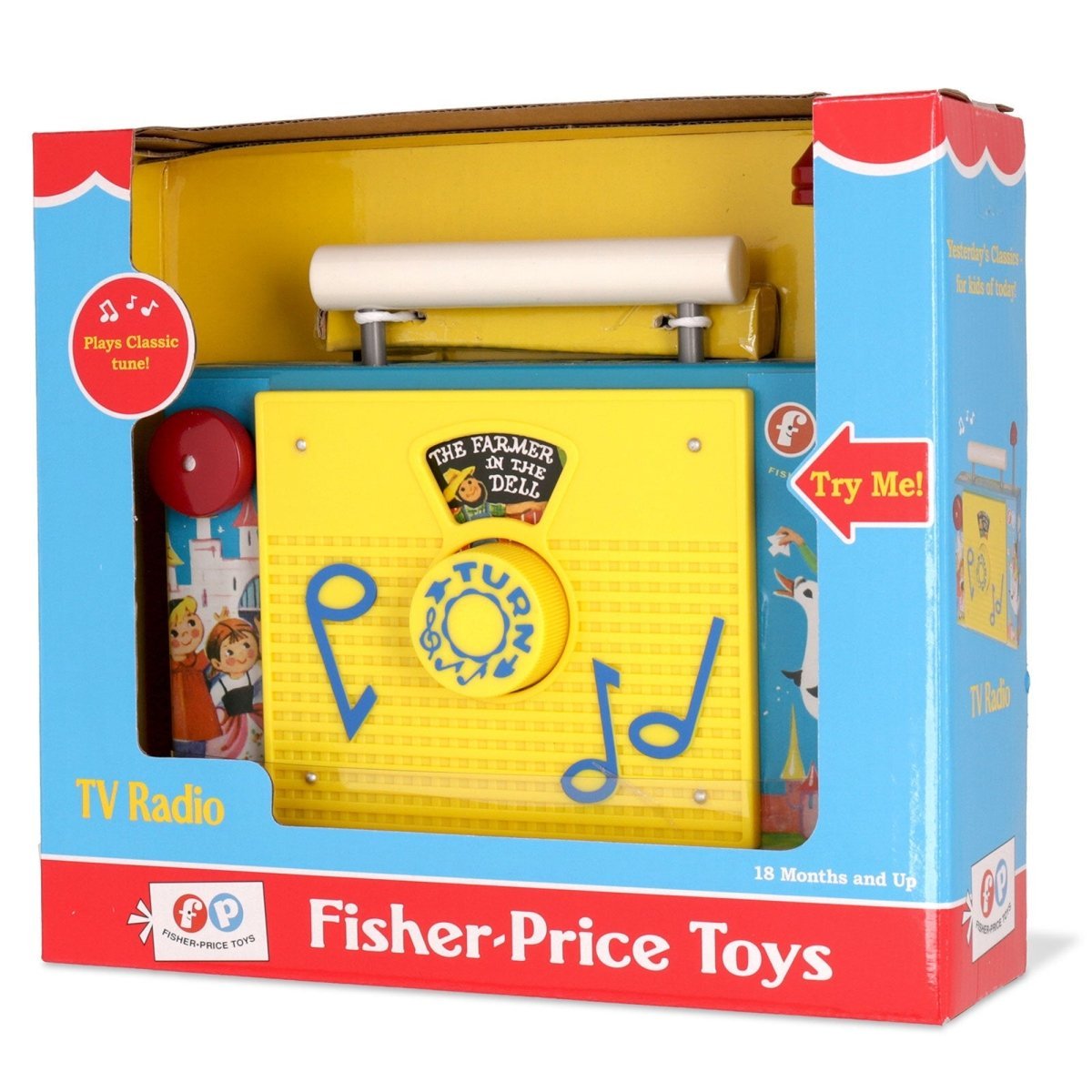 Fisher Price Classic TV/Radio | Luxury Home Accessories | Heulog Glow