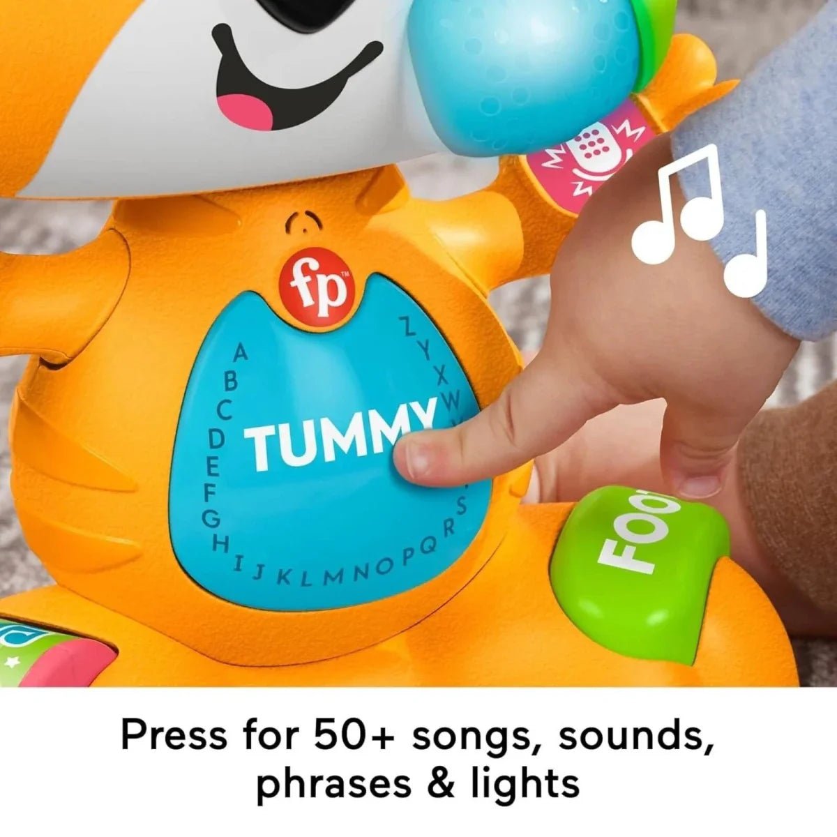 Fisher-Price Link Squad Bop & Groove Tiger | Luxury Home Accessories | Heulog Glow