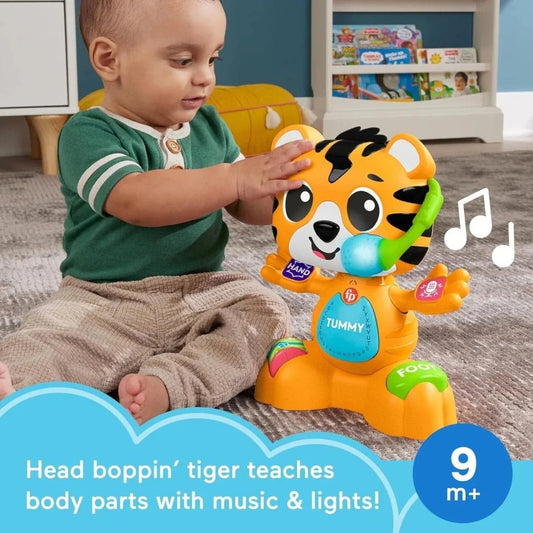 Fisher-Price Link Squad Bop & Groove Tiger | Luxury Home Accessories | Heulog Glow