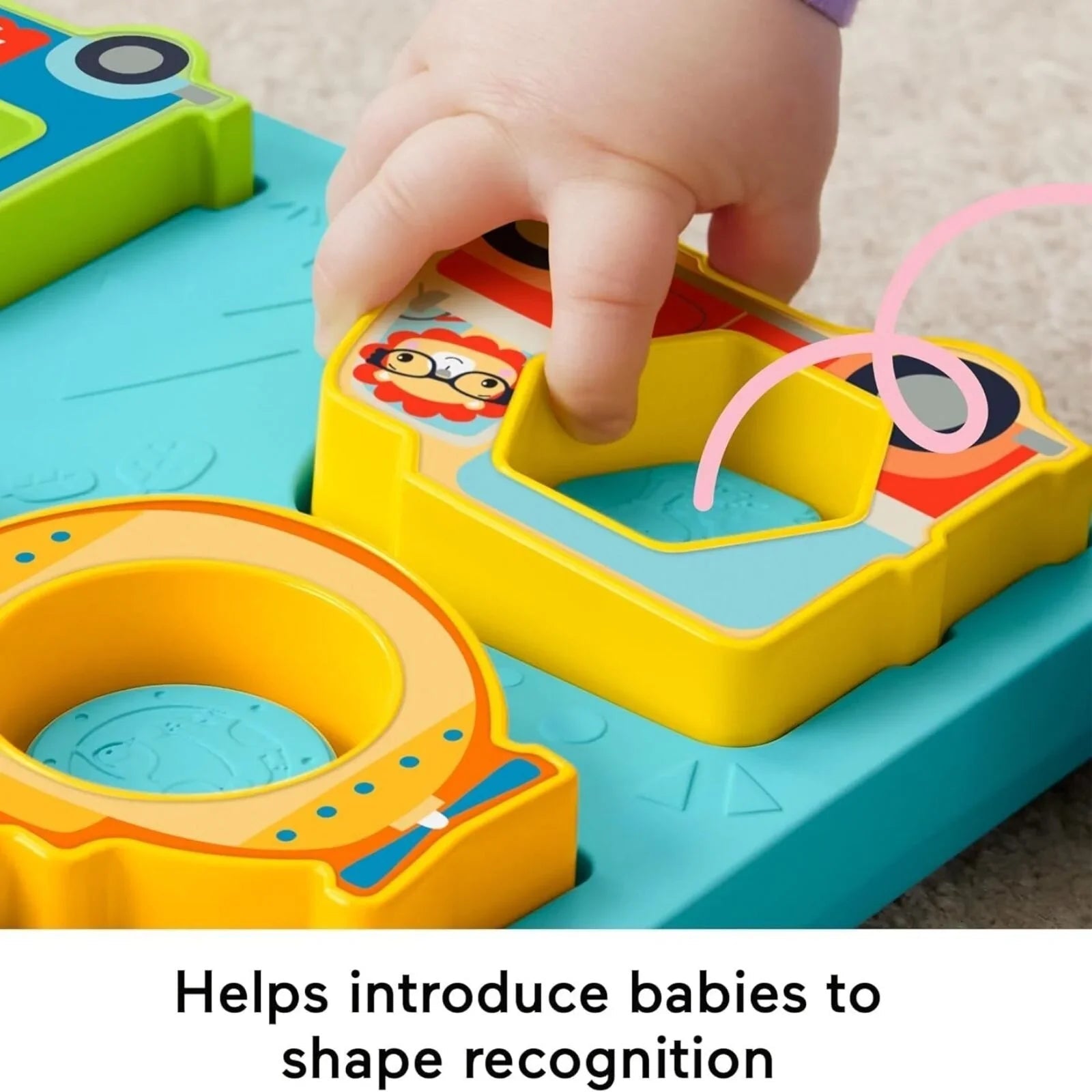 Fisher-Price Shapes & Sounds Vehicle Puzzle Toy | Luxury Home Accessories | Heulog Glow