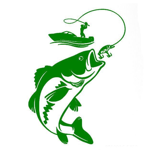 Fishing Car Stickers Fish Car Stickers Wall Stickers Waterproof Stickers | Luxury Home Accessories | Heulog Glow