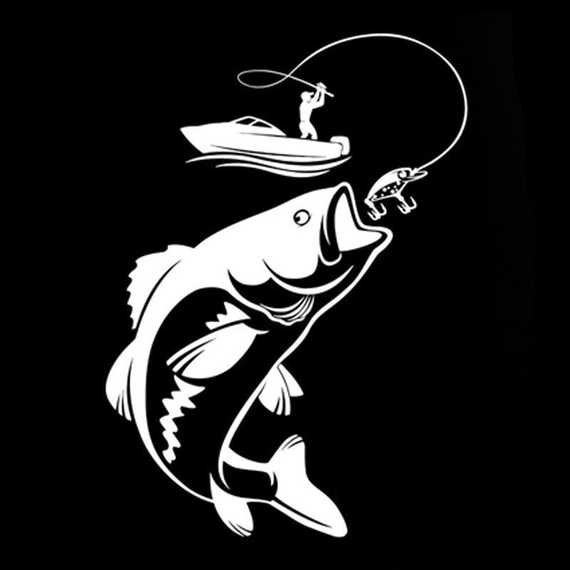 Fishing Car Stickers Fish Car Stickers Wall Stickers Waterproof Stickers | Luxury Home Accessories | Heulog Glow