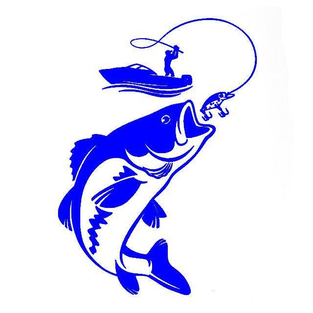 Fishing Car Stickers Fish Car Stickers Wall Stickers Waterproof Stickers | Luxury Home Accessories | Heulog Glow