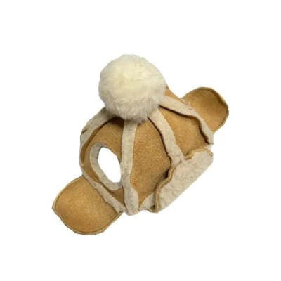 Fleece-lined Thermal And Windproof Lamb Fur Pet Hat | Luxury Home Accessories | Heulog Glow