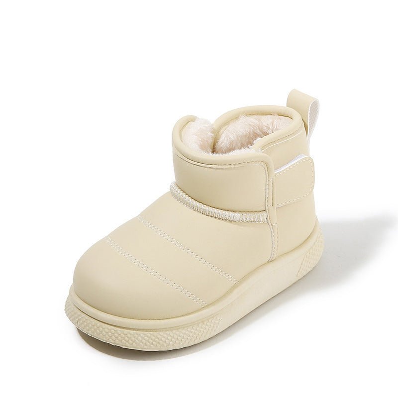Fleece-lined Thickened Girls' Cotton Boots Warm Baby Cotton Shoes | Luxury Home Accessories | Heulog Glow