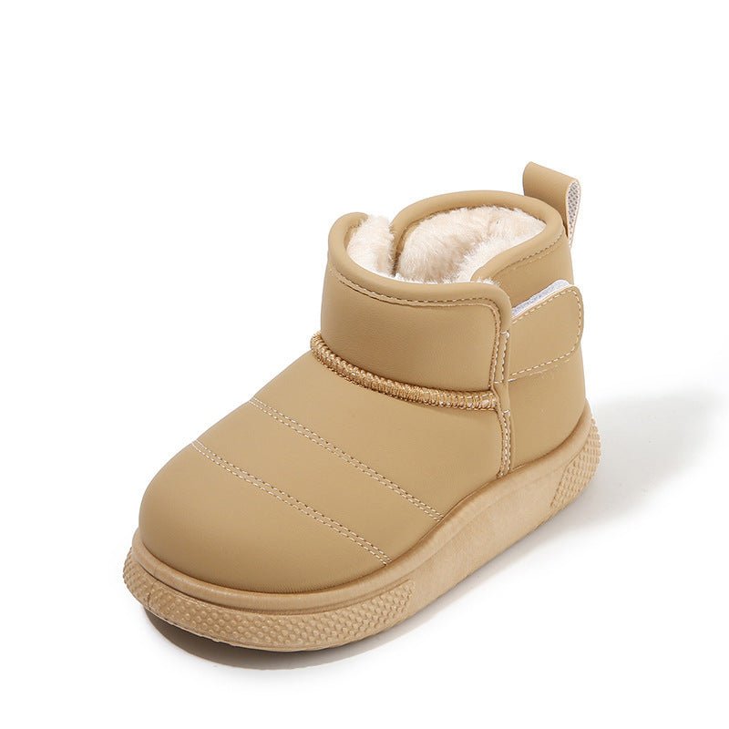 Fleece-lined Thickened Girls' Cotton Boots Warm Baby Cotton Shoes | Luxury Home Accessories | Heulog Glow