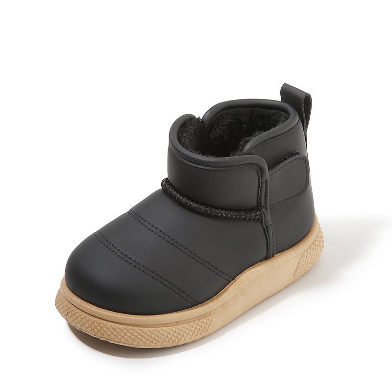 Fleece-lined Thickened Girls' Cotton Boots Warm Baby Cotton Shoes | Luxury Home Accessories | Heulog Glow