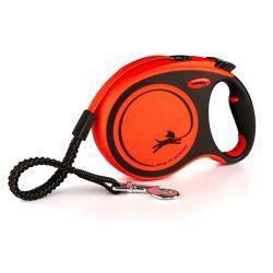 flexi Xtreme Tape Orange Dog Lead | Luxury Home Accessories | Heulog Glow