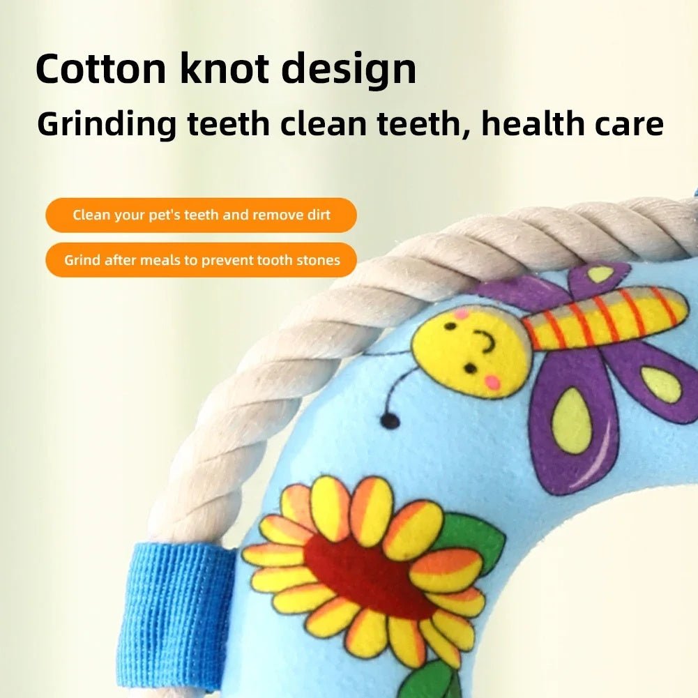 Float Training Dog Pull Ring Dog Ring Chew Resistant Toys Throw Catch Flying Pet Supplies Bite Resistant Soft Pull Ring | Luxury Home Accessories | Heulog Glow