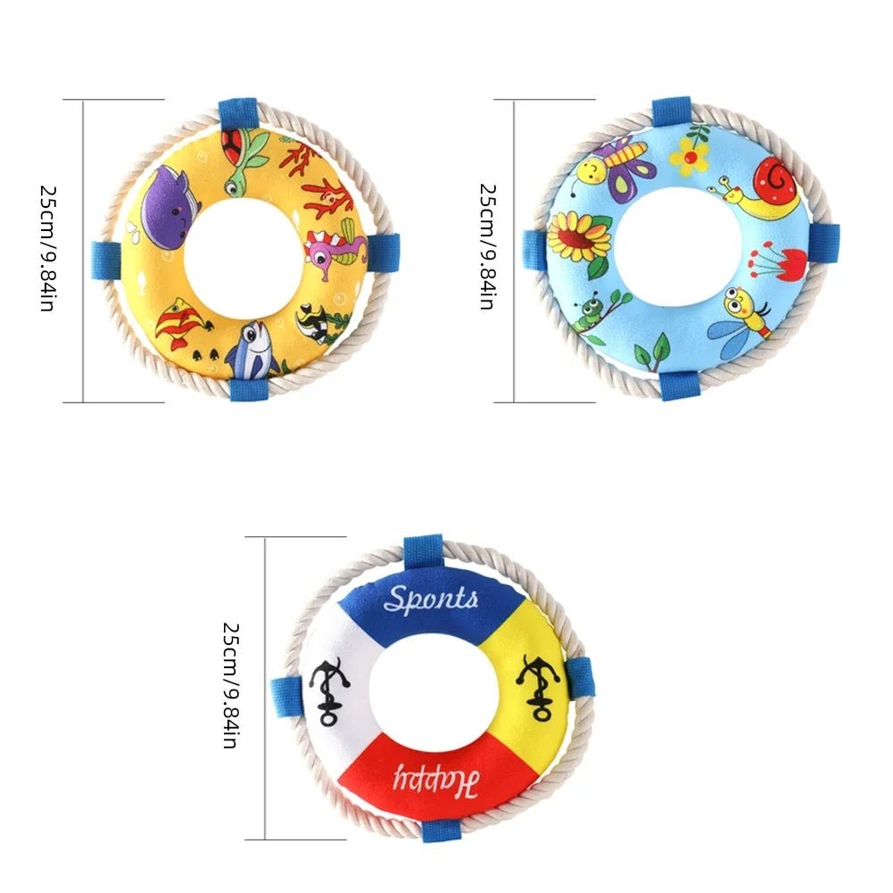 Float Training Dog Pull Ring Dog Ring Chew Resistant Toys Throw Catch Flying Pet Supplies Bite Resistant Soft Pull Ring | Luxury Home Accessories | Heulog Glow