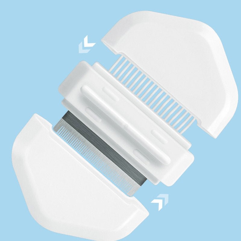 Floating Hair Pet Shell Comb Dog Supplies | Luxury Home Accessories | Heulog Glow