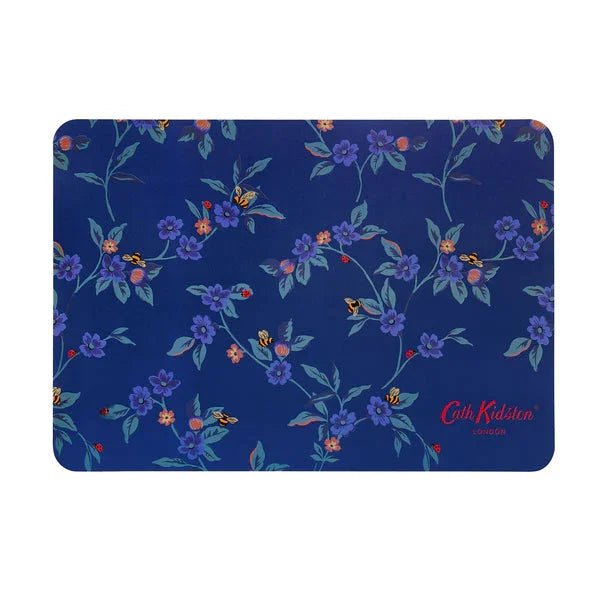 Flora Fauna Greenwich Flowers Feeding Mat | Luxury Home Accessories | Heulog Glow
