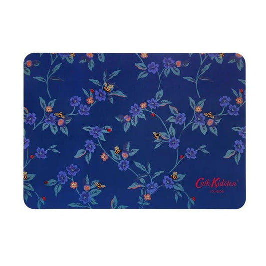 Flora Fauna Greenwich Flowers Feeding Mat | Luxury Home Accessories | Heulog Glow