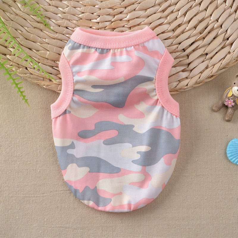 Floral Small Dog Teddy Milk Vest | Luxury Home Accessories | Heulog Glow