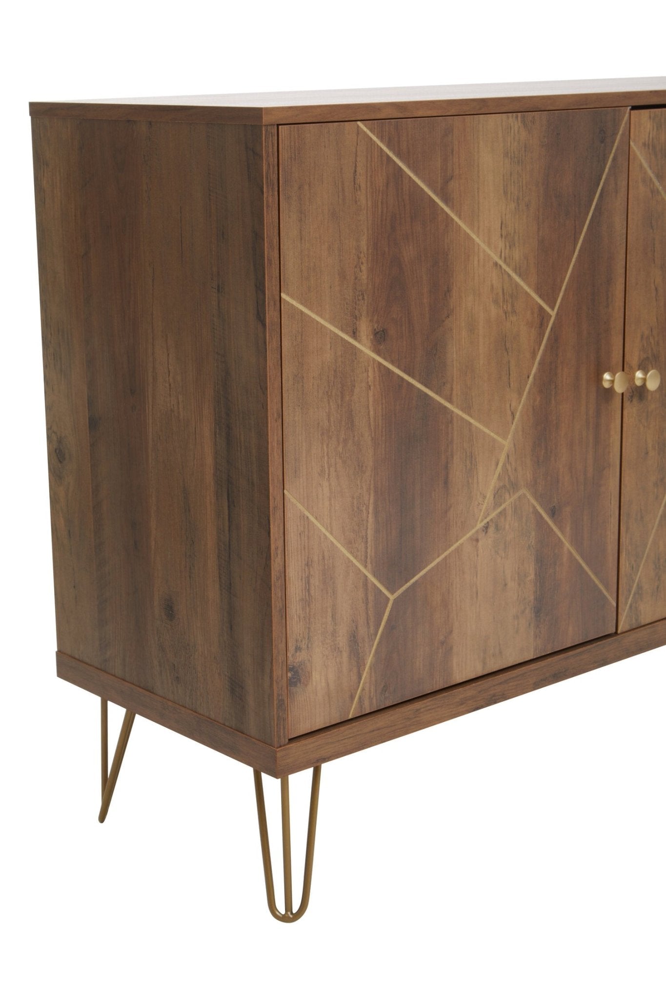 Flori Sideboard with 2 Doors and 3 Drawers | Luxury Home Accessories | Heulog Glow