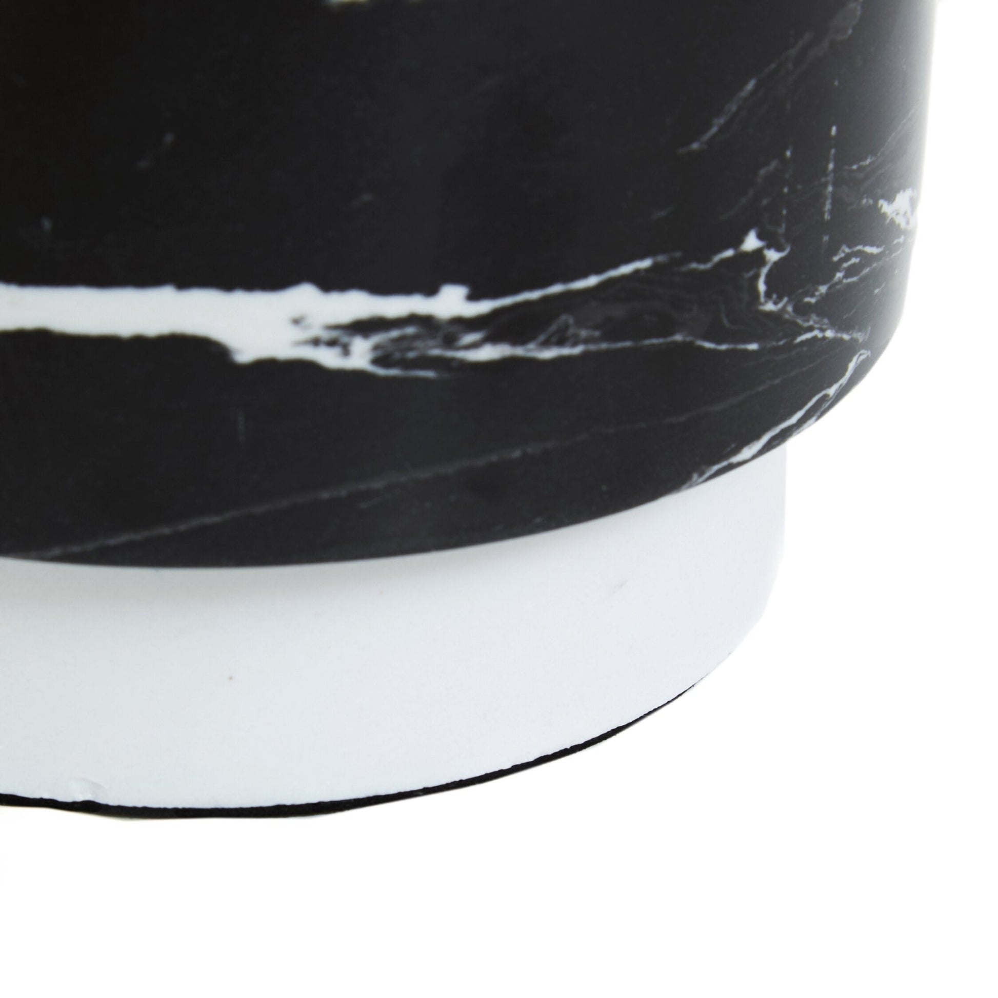 Flos Black Marble Storage Jar | Luxury Home Accessories | Heulog Glow