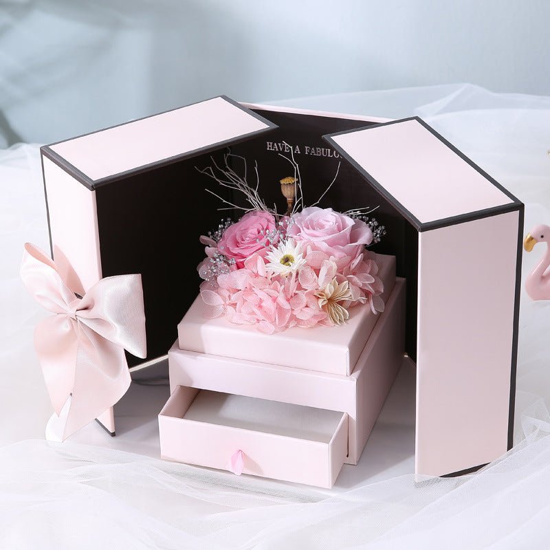 Flower Gift Box Tanabata Valentine's Day Gift Packaging Box | Luxury Home Accessories | Heulog Glow