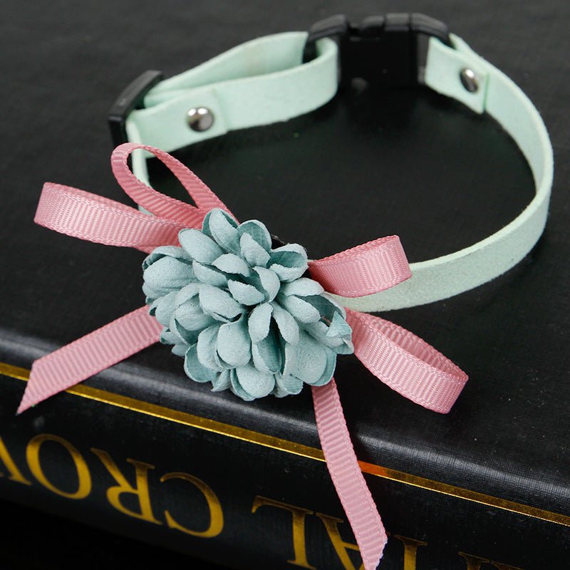 Flower Pet Collar Necklace | Luxury Home Accessories | Heulog Glow
