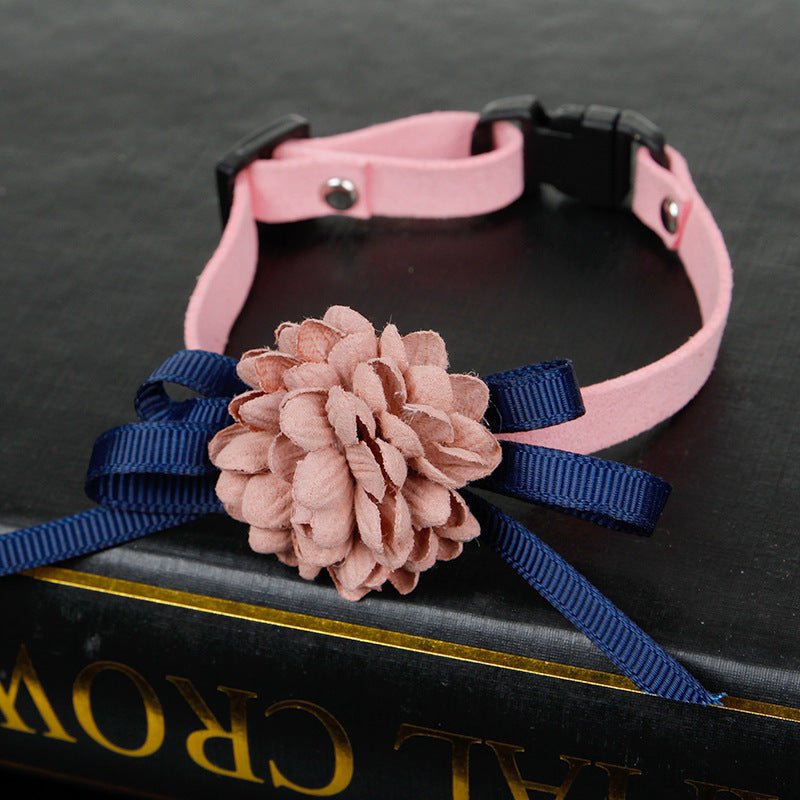 Flower Pet Collar Necklace | Luxury Home Accessories | Heulog Glow