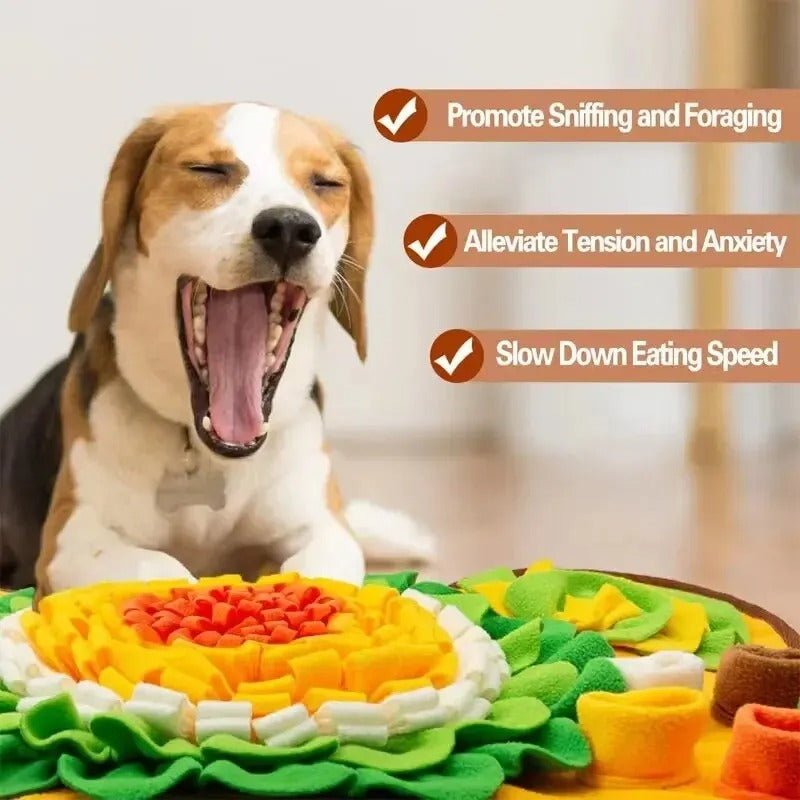 Flower-shaped Dog Cat Olfactory Training Pad | Luxury Home Accessories | Heulog Glow