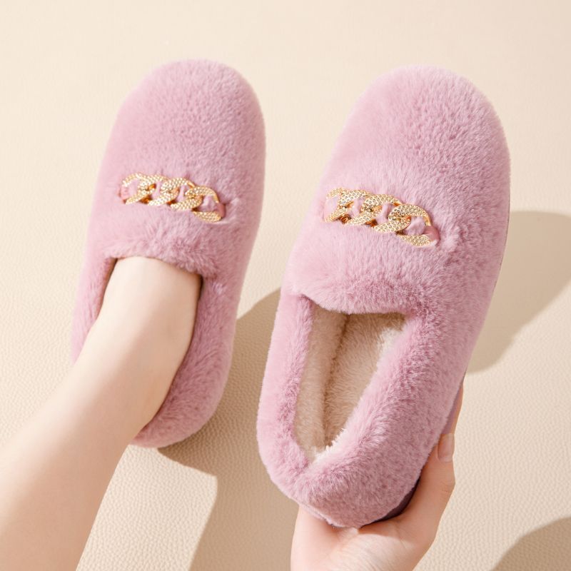 Fluffy Shoes Female All-matching Flat | Luxury Home Accessories | Heulog Glow