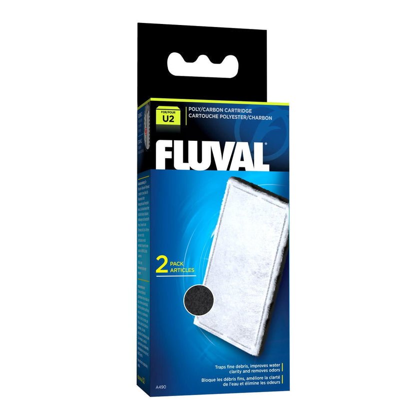Fluval U2 Poly/carbon Cartridge 2pack | Luxury Home Accessories | Heulog Glow
