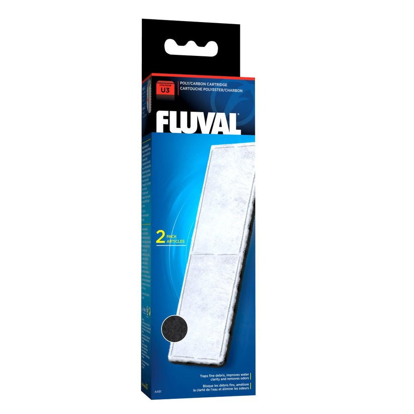 Fluval U3 Poly/carbon Cartridge 2pack | Luxury Home Accessories | Heulog Glow