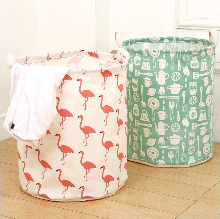 Foldable laundry basket, cotton and linen laundry basket, bathroom, laundry, dirty clothes, dirty clothes, toy storage basket | Luxury Home Accessories | Heulog Glow