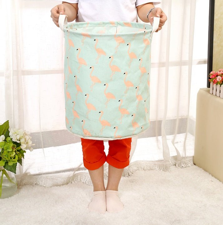 Foldable laundry basket, cotton and linen laundry basket, bathroom, laundry, dirty clothes, dirty clothes, toy storage basket | Luxury Home Accessories | Heulog Glow