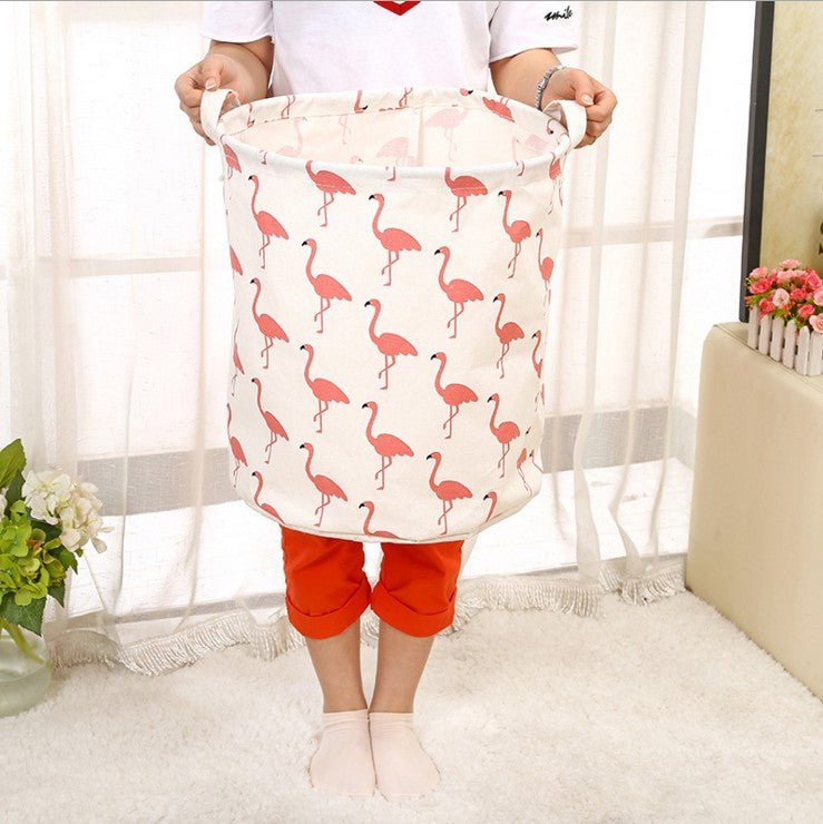 Foldable laundry basket, cotton and linen laundry basket, bathroom, laundry, dirty clothes, dirty clothes, toy storage basket | Luxury Home Accessories | Heulog Glow
