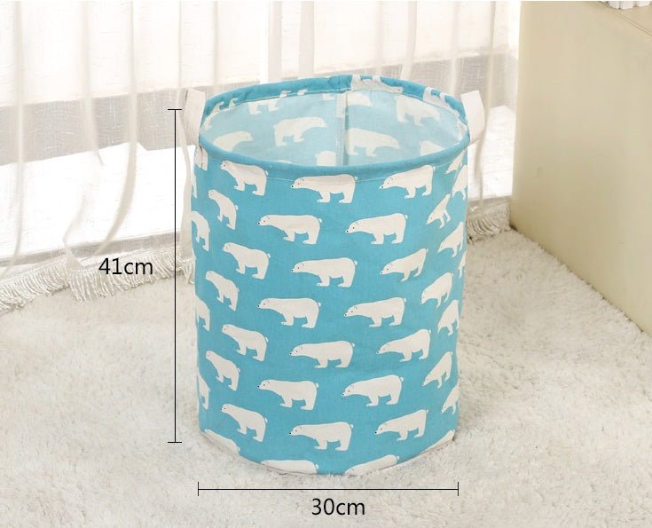 Foldable laundry basket, cotton and linen laundry basket, bathroom, laundry, dirty clothes, dirty clothes, toy storage basket | Luxury Home Accessories | Heulog Glow
